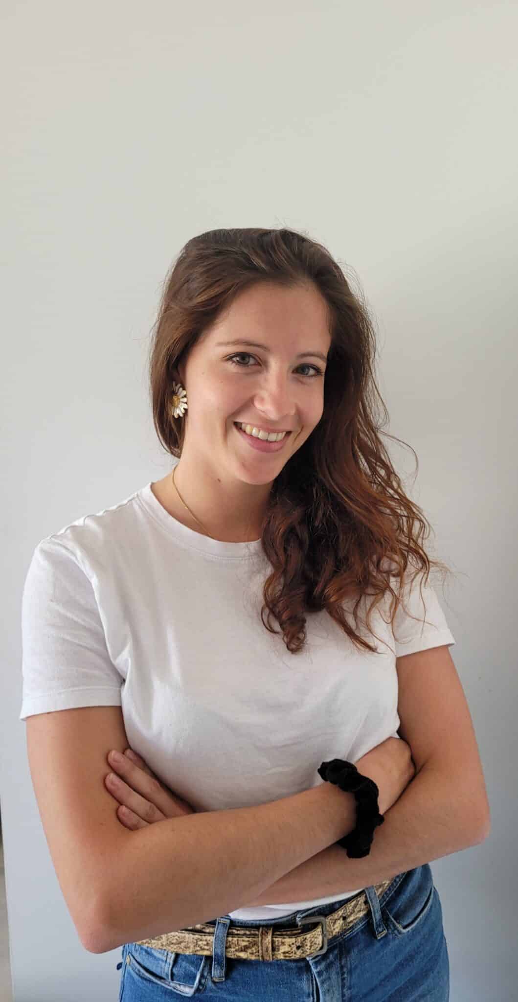 Nolwenn Pascal, ostéopathe D.O. à Toulouse, dans son cabinet